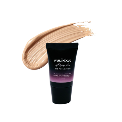 Affordable face foundation by Fulixxa Cosmetics suitable for oily, dry and combination skin with flawless blending formula