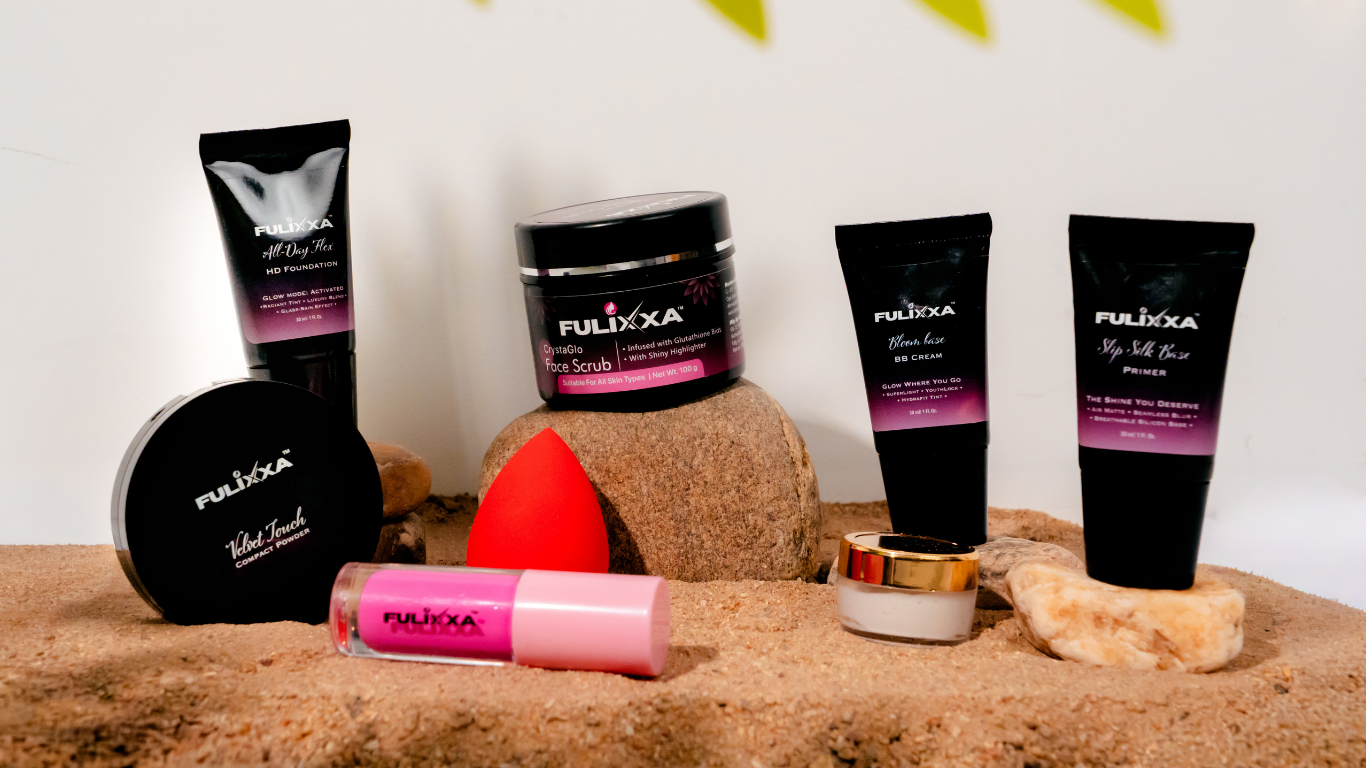 Fuluxxa makeup products for glowing skin