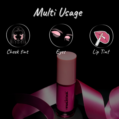 Duo Blossmi silky liquid blush for soft natural cheek glow