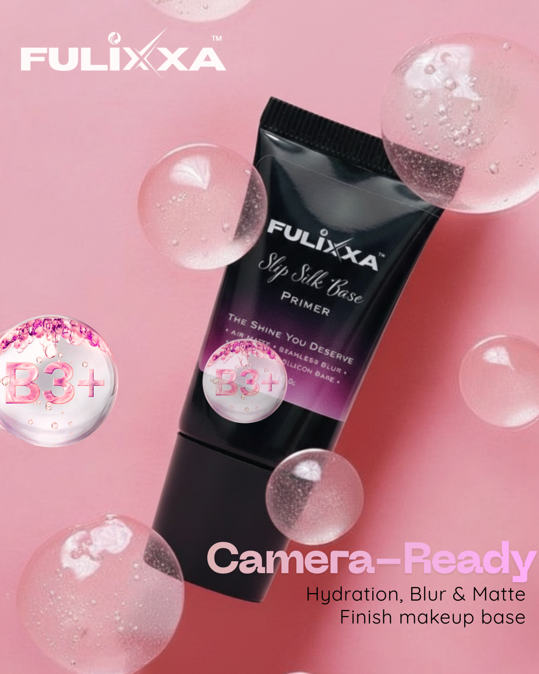 Fulixxa long lasting primer giving shine free smooth makeup base with lightweight feel