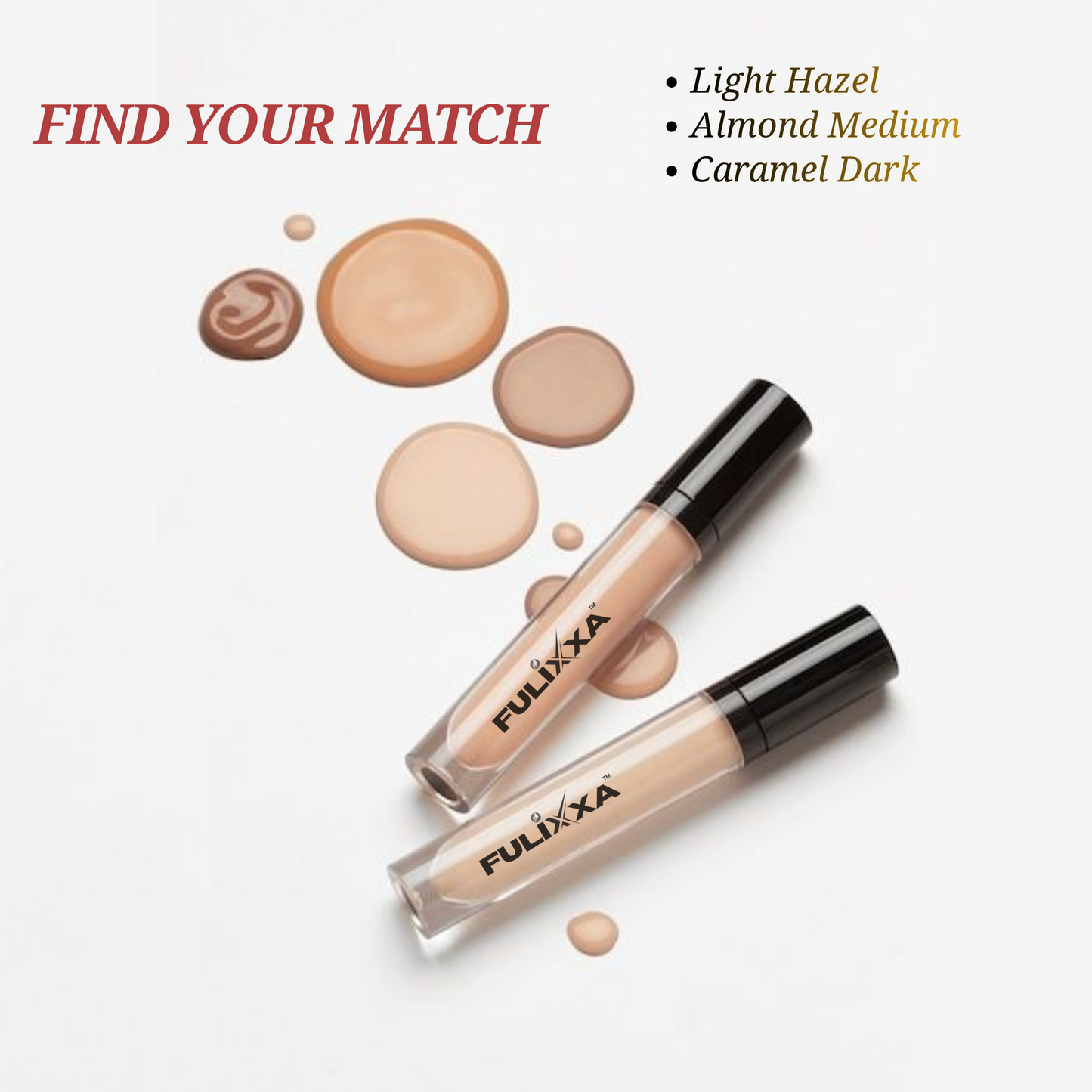 Waterproof full coverage Concealer for oily skin and sensitive skin