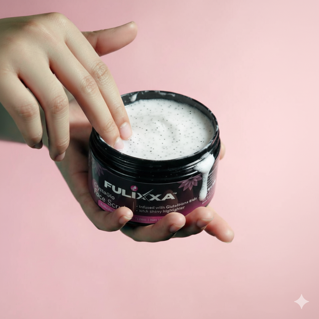 Crystaglo Face Scrub | Brightening & Deep Cleansing Exfoliator