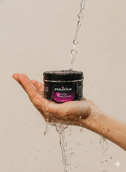 Crystaglo Face Scrub | Brightening & Deep Cleansing Exfoliator