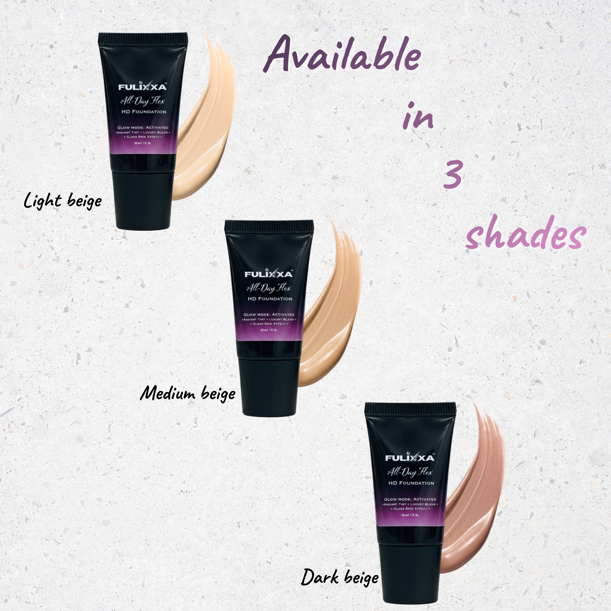 HD Foundation with lightweight texture and flawless full coverage
