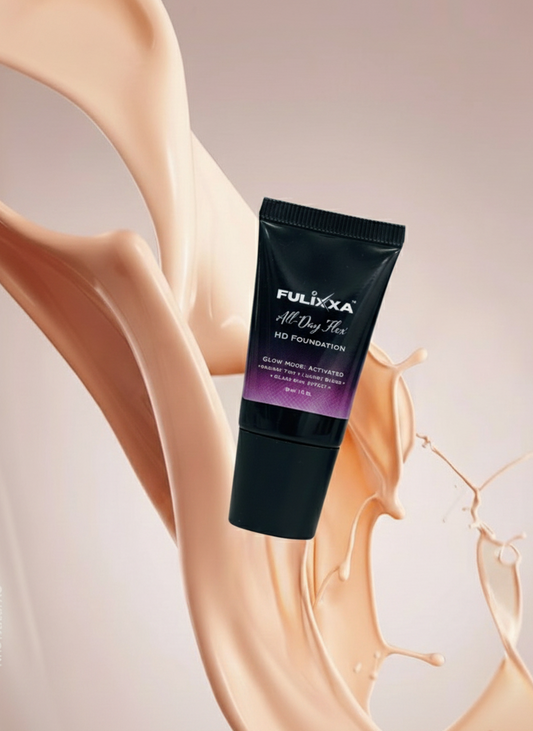 HD Foundation serving as a professional-grade base for makeup application