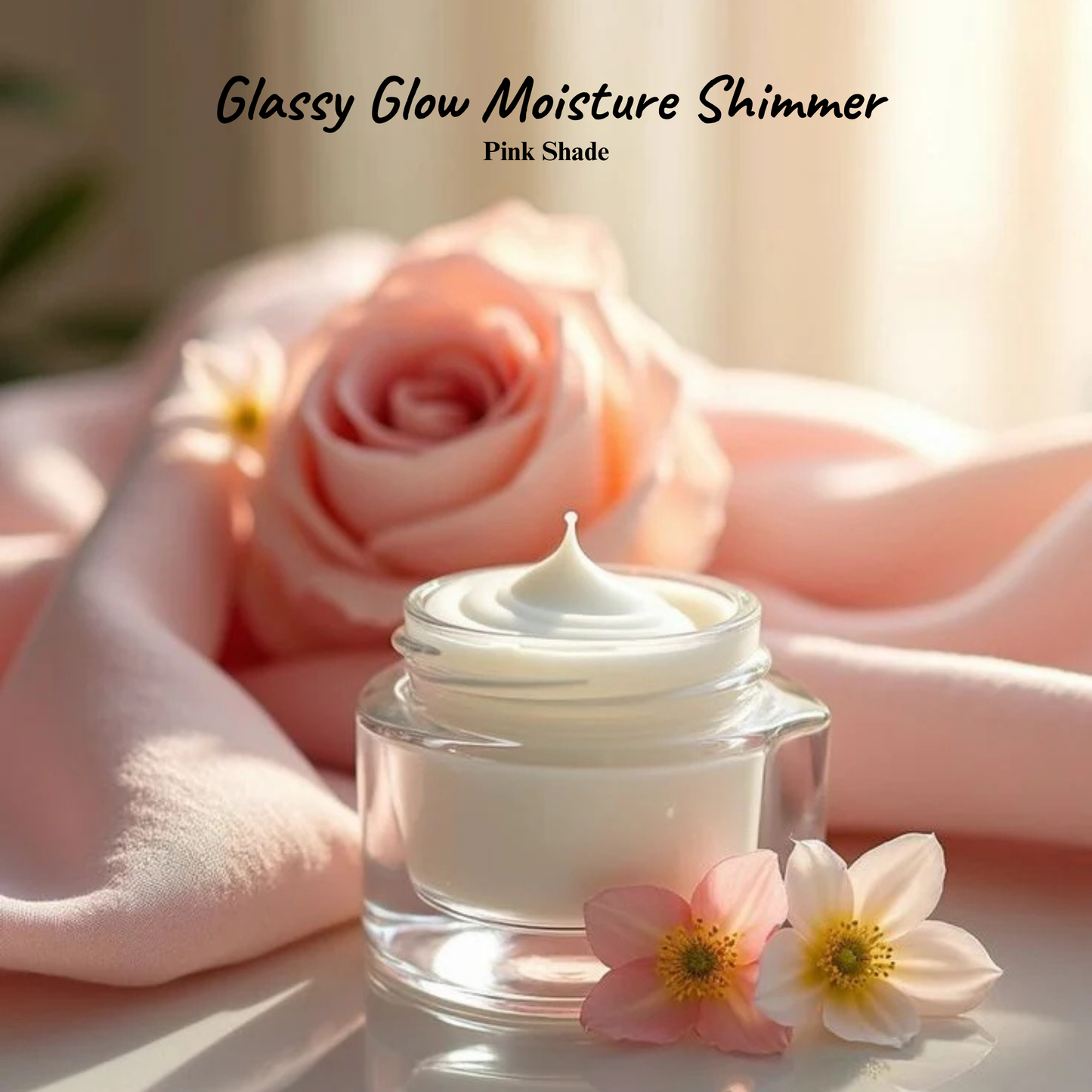 Hydrating blush and highlighter for natural dewy glow