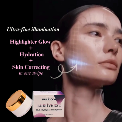 Lumiverse multi-use glow cream for blush highlighter and moisturizer
