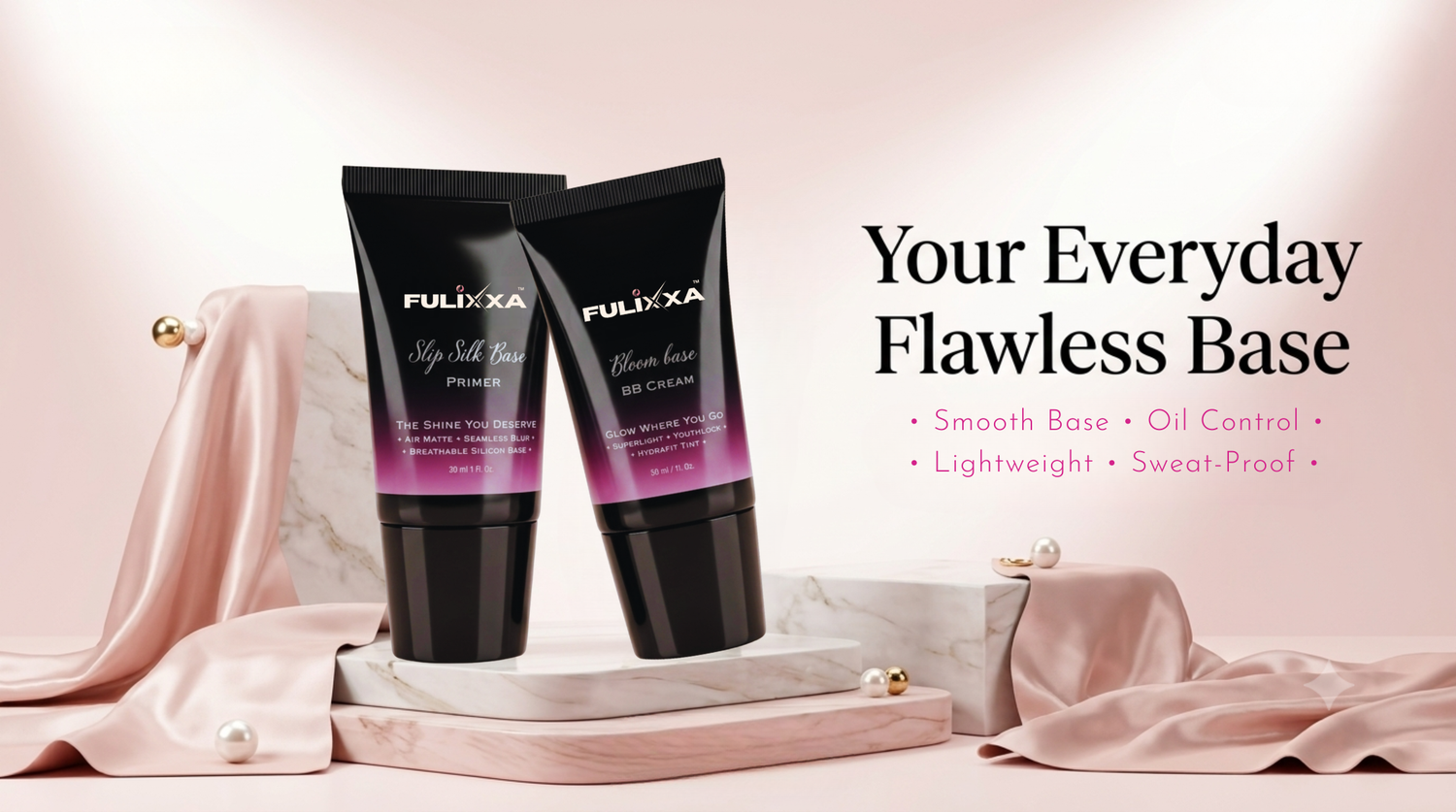 Primer and BB Cream best routine makeup products for base and long lasting