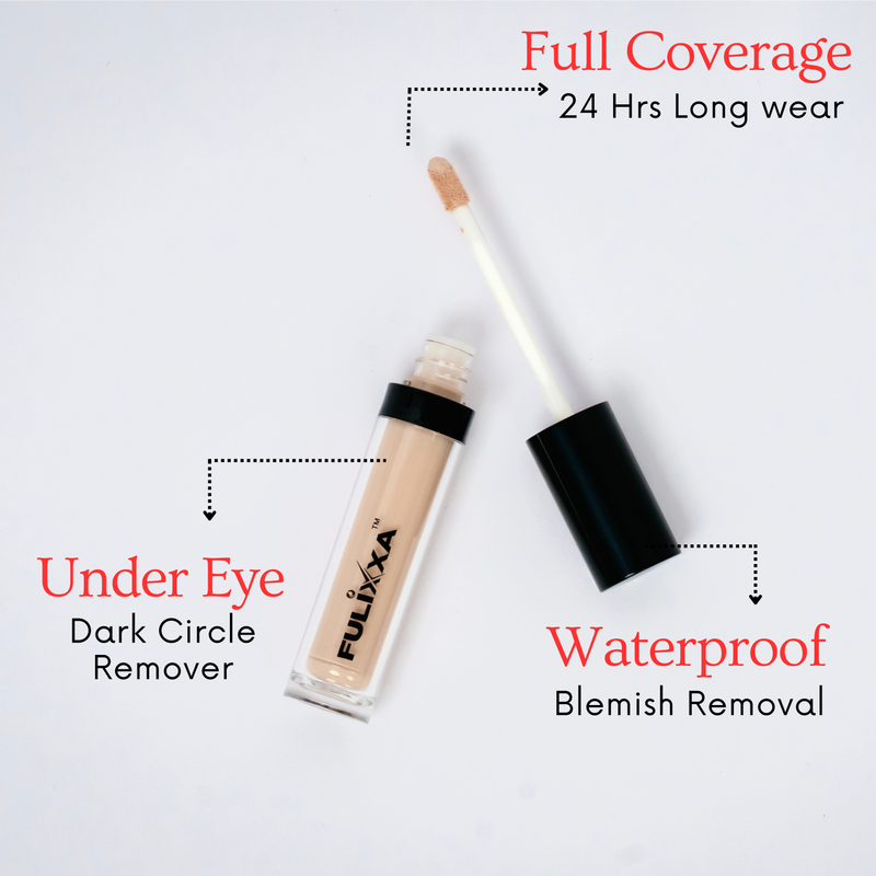 Full Coverage concealer for all skin type. liquid concealer for dark circles and blemishes