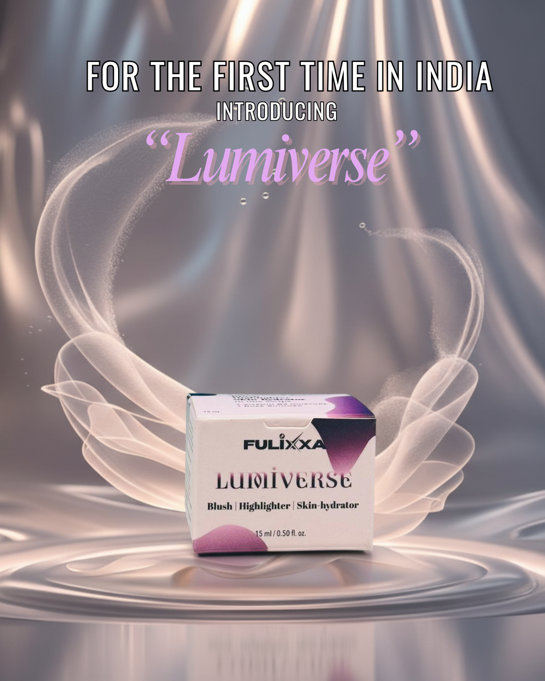 Lumiverse Multi-Use Glow Cream | Blush, Highlighter & Moisturizer